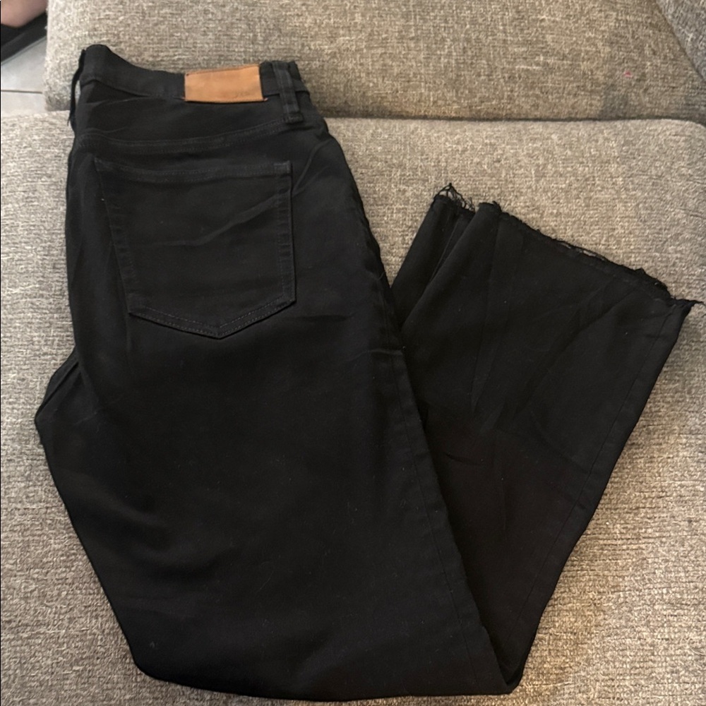 J. Crew Women's Black Boot Cut Jeans